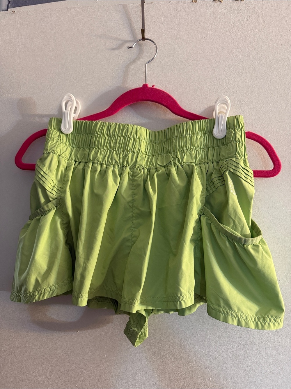 FP by Free People athletic shorts lime green size small